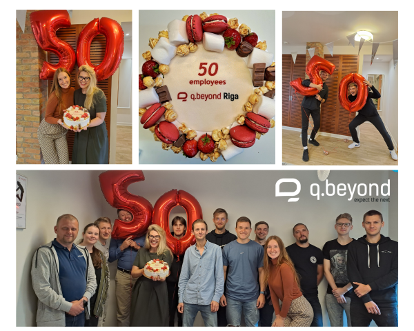 50 employees at q.beyond Riga